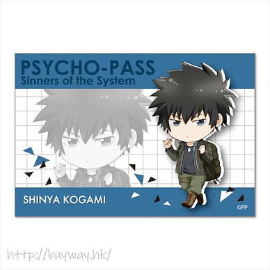 PSYCHO-PASS 心靈判官 「狡嚙慎也」BIG 方形徽章 TEKUTOKO Big Square Can Badge Kogami Shinya【Psycho-Pass】