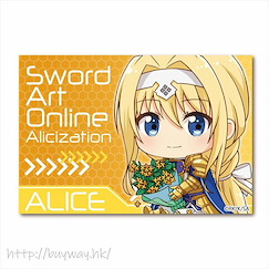 刀劍神域系列 : 日版 「愛麗絲」抱著花束 方形徽章