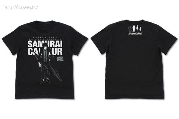 SSSS.GRIDMAN : 日版 (大碼)「薩姆萊伊・卡利巴」黑色 T-Shirt