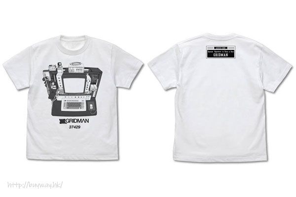 SSSS.GRIDMAN : 日版 (大碼)「JUNK」白色 T-Shirt