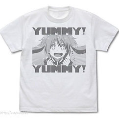關於我轉生變成史萊姆這檔事 (加大)「米莉姆・納瓦」YUMMY！ 白色 T-Shirt Miliam's "Oishii noda! (Yummy!)" T-Shirt /WHITE-XL【That Time I Got Reincarnated as a Slime】