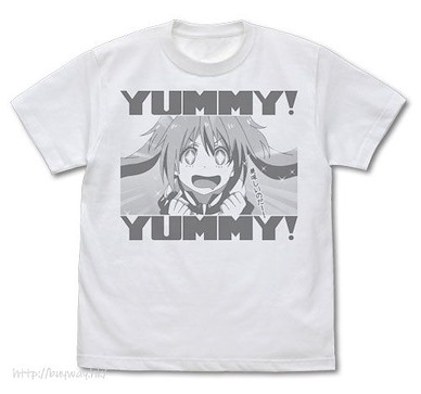關於我轉生變成史萊姆這檔事 (細碼)「米莉姆・納瓦」YUMMY！ 白色 T-Shirt Miliam's "Oishii noda! (Yummy!)" T-Shirt /WHITE-S【That Time I Got Reincarnated as a Slime】