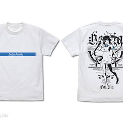 在地下城尋求邂逅是否搞錯了什麼 (加大)「赫斯緹雅」Familia 白色 T-Shirt Hestia Familia T-Shirt /WHITE-XL【Is It Wrong to Try to Pick Up Girls in a Dungeon?】