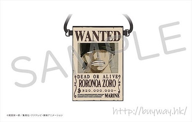 海賊王 「卓洛」通緝令 證件袋 Bounties Security Pouch Zoro【One Piece】