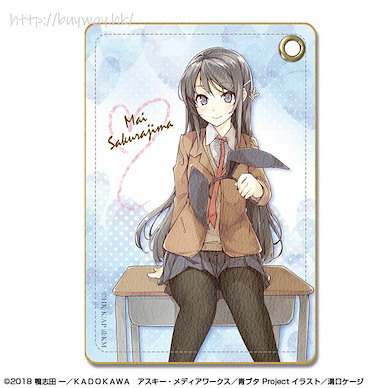 青春豬頭少年系列 「櫻島麻衣」皮革證件套 Leather Pass Case Design 01 Sakurajima Mai A【Rascal Does Not Dream of Bunny Girl Senpai】