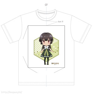 刀使之巫女 (加大)「十條姬和」白色 T-Shirt Hiyori T-Shirt (XL Size)【Toji no Miko】