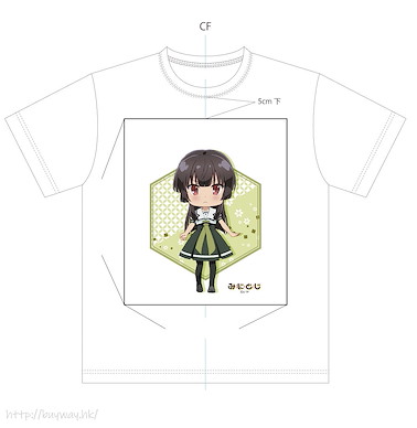 刀使之巫女 (中碼)「十條姬和」白色 T-Shirt Hiyori T-Shirt (M Size)【Toji no Miko】