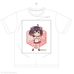 刀使之巫女 (加大)「安櫻美炎」白色 T-Shirt Mihono T-Shirt (XL Size)【Toji no Miko】