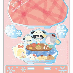 勇利!!! on ICE 把酒談歡 亞克力 企牌 nukunuku days Ver. Sanrio Characters Acrylic Diorama nukunuku days Ver. A【Yuri on Ice】