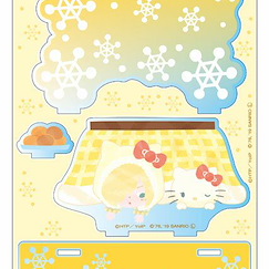 勇利!!! on ICE 「尤里 + Hello Kitty」亞克力 企牌 nukunuku days Ver. Sanrio Characters Acrylic Diorama nukunuku days Ver. D【Yuri on Ice】