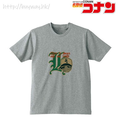 名偵探柯南 (中碼)「服部平次」男裝 T-Shirt Initial T-Shirt (Heiji Hattori) / Men's (Size M)【Detective Conan】