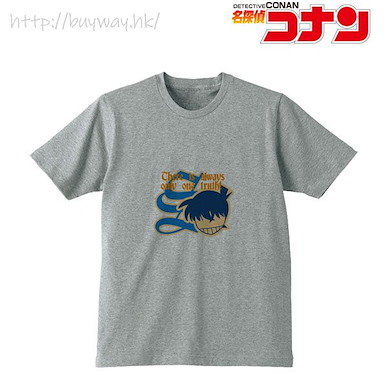 名偵探柯南 (中碼)「工藤新一」女裝 T-Shirt Initial T-Shirt (Shinichi Kudo) / Ladies' (Size M)【Detective Conan】