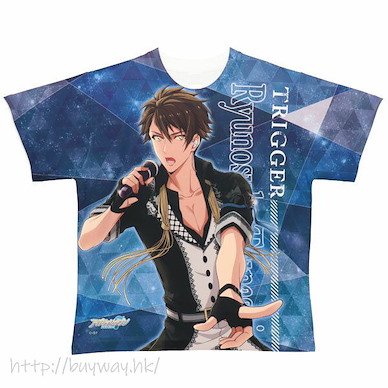 IDOLiSH7 (大碼)「十龍之介」全彩 T-Shirt Full Graphic T-Shirt J Ryunosuke L Size【IDOLiSH7】