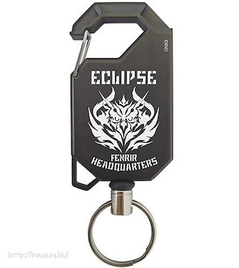噬神者 「ECLIPSE」伸縮匙扣 RESONANT OPS Eclipse Emblem Metal Reel Keychain【God Eater】