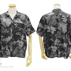 怪獸總進擊 (加大) 恤衫 Godzilla Aloha Shirt Monochrome Ver./XL【Destroy All Monsters】