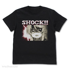 天使降臨到我身邊！ (大碼)「姬坂乃愛」SHOCK!! 黑色 T-Shirt Noah's Shock T-Shirt /BLACK-L【Wataten!: An Angel Flew Down to Me】