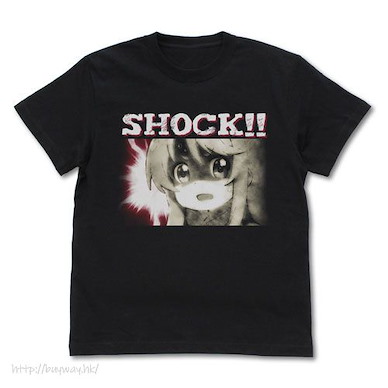 天使降臨到我身邊！ (中碼)「姬坂乃愛」SHOCK!! 黑色 T-Shirt Noah's Shock T-Shirt /BLACK-M【Wataten!: An Angel Flew Down to Me】