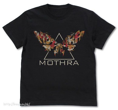 哥斯拉系列 (大碼)「魔斯拉」黑色 T-Shirt K.O.M. Mothra T-Shirt /BLACK-L【Godzilla】