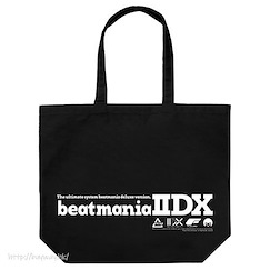 狂熱節拍 : 日版 「beatmaniaIIDX」黑色 大容量 手提袋