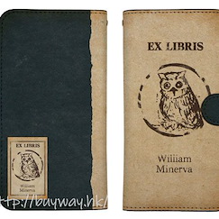 約定的夢幻島 「威廉」貓頭鷹標誌 148mm 筆記本型手機套 (iPhoneX) W. Minerva's Mark Book-style Smartphone Case 148【The Promised Neverland】