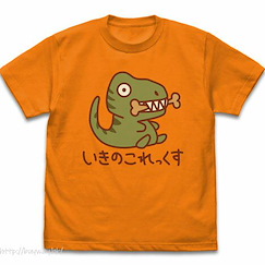 偶像大師 灰姑娘女孩 : 日版 (細碼)「上田鈴帆」いきのこれっくす 橙色 T-Shirt