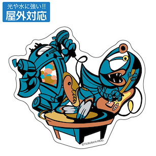 超人系列 七星俠 Art JUNK-R氏 插圖 室外對應 貼紙 (11.4cm × 12.8cm) Ultra seven Art Outdoor Compatible Sticker (JUNK-R)【Ultraman Series】