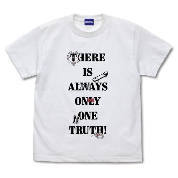 名偵探柯南 : 日版 (加大) 真相永遠只有一個 Ver. 2.0 白色 T-Shirt