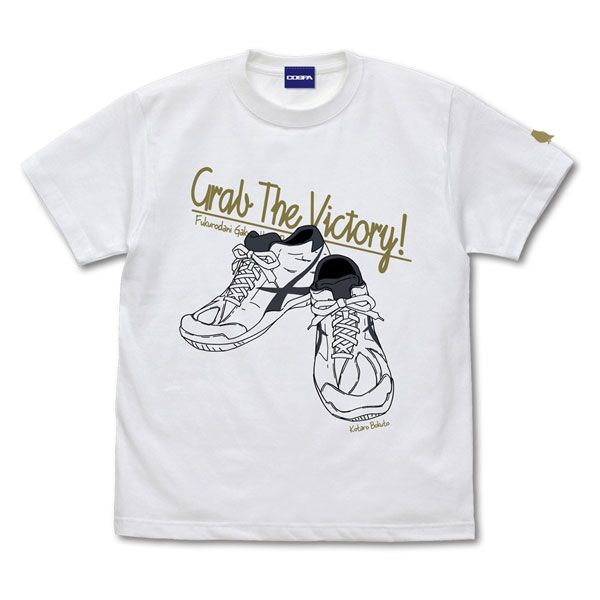 排球少年!! : 日版 (細碼)「木兔光太郎」球鞋 白色 T-Shirt