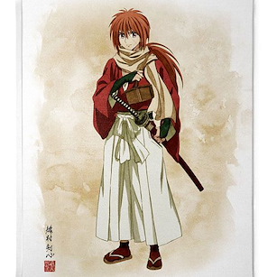 浪客劍心 「緋村劍心」旅行插圖 F6 布畫 TV Anime "-Meiji Swordsman Romantic Story-" New Illustration Kenshin Himura F6 Canvas Art【Rurouni Kenshin】