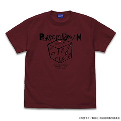 咒術迴戰 (細碼)「獄門疆」酒紅色 T-Shirt Prison Realm T-Shirt /BURGUNDY-S【Jujutsu Kaisen】