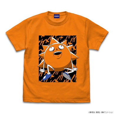 鼻毛真拳 (加大)「首領巴其」橙色 T-Shirt Don Patch Turtle Rap T-Shirt /ORANGE-XL【Bobobo-bo Bo-bobo】