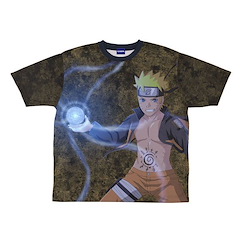火影忍者系列 (大碼)「漩渦鳴人」火影忍者疾風傳 雙面 全彩 T-Shirt New Illustration Naruto Uzumaki Double-sided Full Graphic T-Shirt /L【Naruto Series】