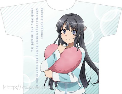 青春豬頭少年系列 (均碼)「櫻島麻衣」睡衣 全彩 T-Shirt Full Graphic T-Shirt Mai Sakurajima Pajamas ver.【Rascal Does Not Dream of Bunny Girl Senpai】