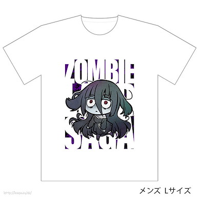 佐賀偶像是傳奇 (大碼)「山田妙」白色 T-Shirt Full Color T-Shirt Yamada Tae (L Size)【Zombie Land Saga】