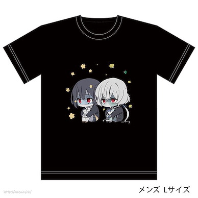 佐賀偶像是傳奇 (大碼)「水野愛 + 紺野純子」黑色 T-Shirt Full Color T-Shirt Mizuno Ai & Konno Junko (L Size)【Zombie Land Saga】