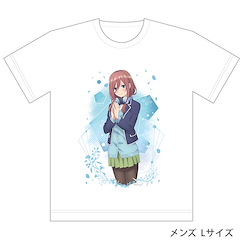 五等分的新娘 (大碼)「中野三玖」白色 T-Shirt Full Color T-Shirt Nakano Miku【The Quintessential Quintuplets】