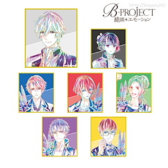 B-PROJECT Ani-Art 色紙 Box A (7 個入) Ani-Art Shikishi Ver. A (7 Pieces)【B-PROJECT】