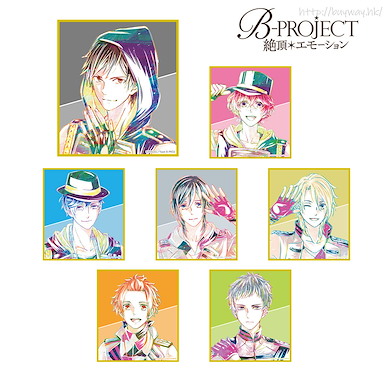 B-PROJECT Ani-Art 色紙 Box B (7 個入) Ani-Art Shikishi Ver. B (7 Pieces)【B-PROJECT】