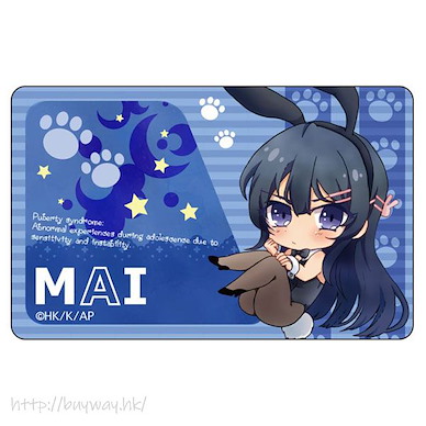 青春豬頭少年系列 「櫻島麻衣」兔女郎 IC 咭貼紙 KuruKoro IC Card Sticker Mai Sakurajima B【Rascal Does Not Dream of Bunny Girl Senpai】