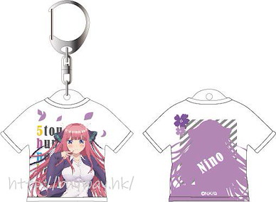 五等分的新娘 「中野二乃」T-Shirt 匙扣 T-Shirt Key Chain Nakano Nino【The Quintessential Quintuplets】