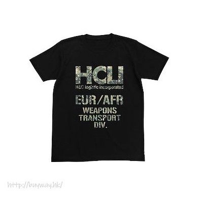 軍販 (加大)「HCLI」黑色 T-Shirt HCLI T-Shirt /BLACK- XL【Jormungand】