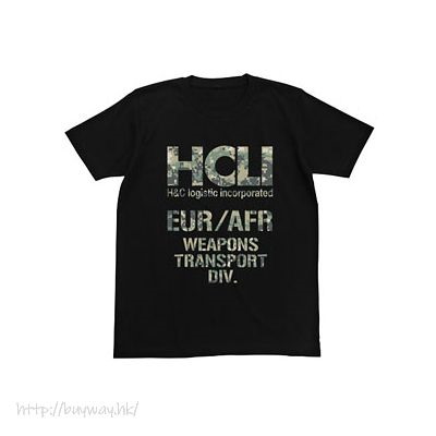 軍販 : 日版 (中碼)「HCLI」黑色 T-Shirt