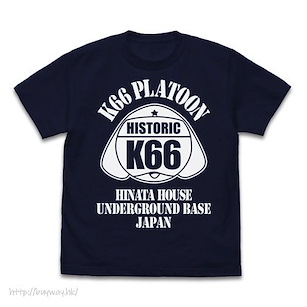 Keroro軍曹 (加大)「Keroro」K66 深藍色 T-Shirt Keroro Gunso K66 Amekaji Design T-Shirt /NAVY-XL【Sgt. Frog】