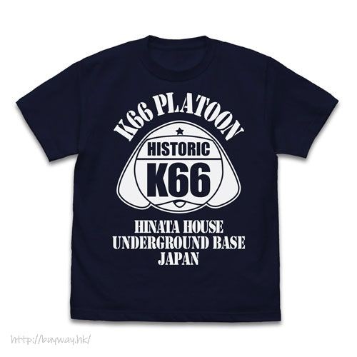 Keroro軍曹 : 日版 (細碼)「Keroro」K66 深藍色 T-Shirt