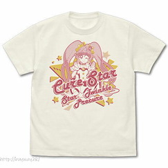 光之美少女系列 (加大)「星奈光」香草白 T-Shirt Cure Star T-Shirt /VANILLA WHITE-XL【Pretty Cure Series】