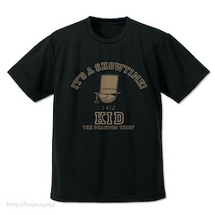 名偵探柯南 (大碼)「怪盜基德」Icon 吸汗快乾 黑色 T-Shirt Phantom Thief Kid Icon Mark Dry T-Shirt /BLACK-L【Detective Conan】