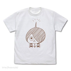 鬼太郎 (大碼)「鬼太郎」鬼太郎の妖気を感じる 白色 T-Shirt Kitaro's Sensing Youki T-Shirt /WHITE-L【GeGeGe no Kitaro】