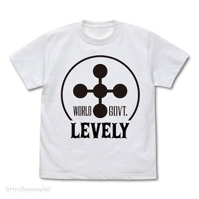 海賊王 (加大)「LEVELY」白色 T-Shirt Levely T-Shirt /WHITE-XL【One Piece】