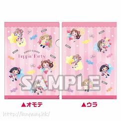 BanG Dream! 「Poppin'Party」糖果派對 Ver. A4 文件套 Clear File Sweet Party ver. Poppin'Party【BanG Dream!】