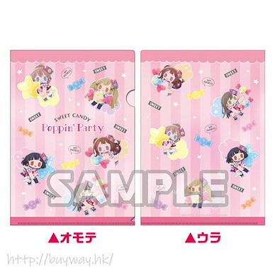 BanG Dream! 「Poppin'Party」糖果派對 Ver. A4 文件套 Clear File Sweet Party ver. Poppin'Party【BanG Dream!】